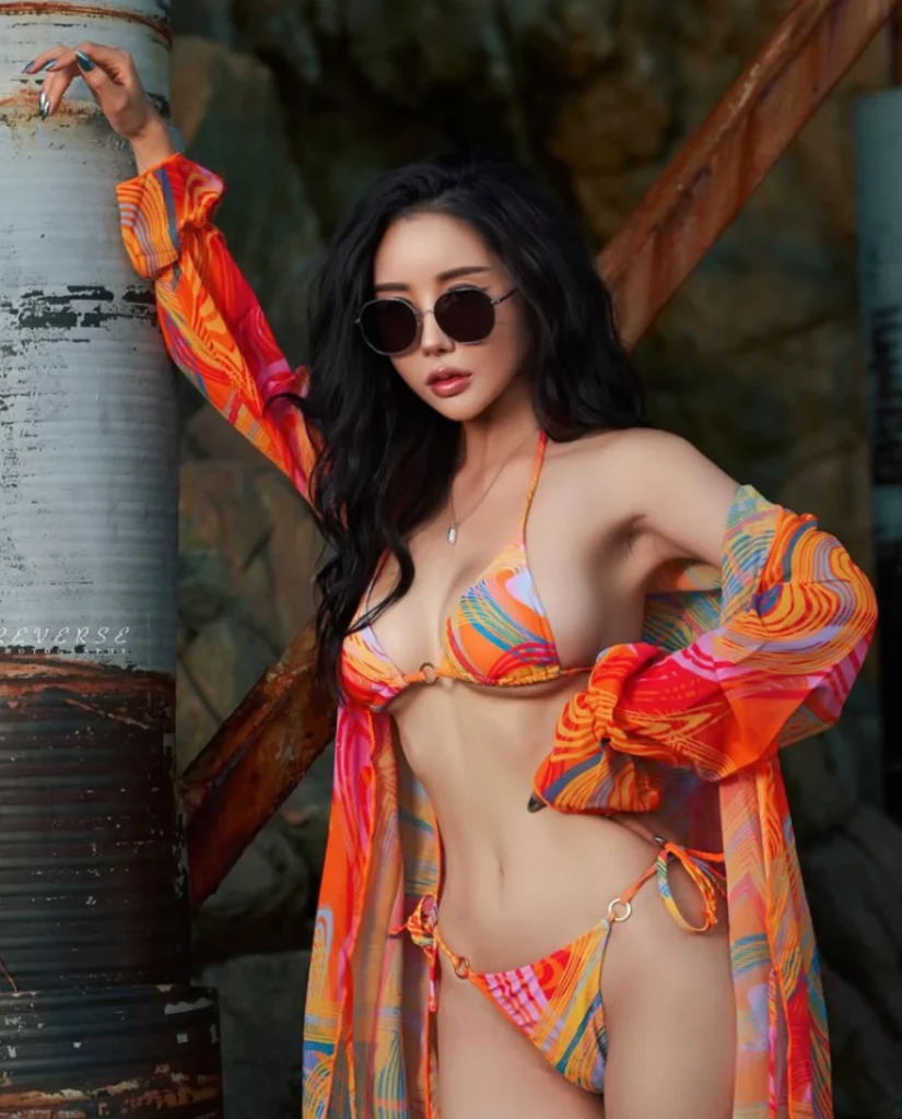 레이싱 모델 차혜리, 비키니