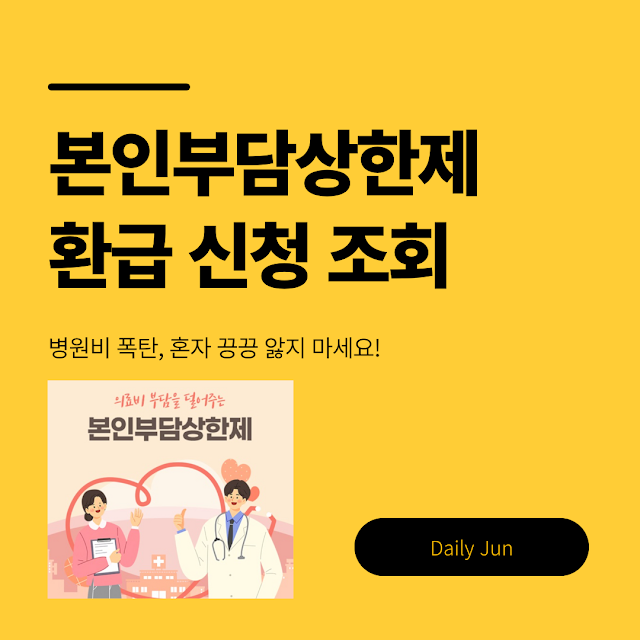본인부담상한제 환급 신청 조회