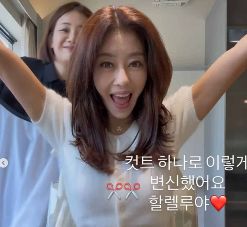 이지현, 찰랑이는 머릿결로 '리즈 시절' 미모 완벽 복귀! 파격 스타일 변신 공개