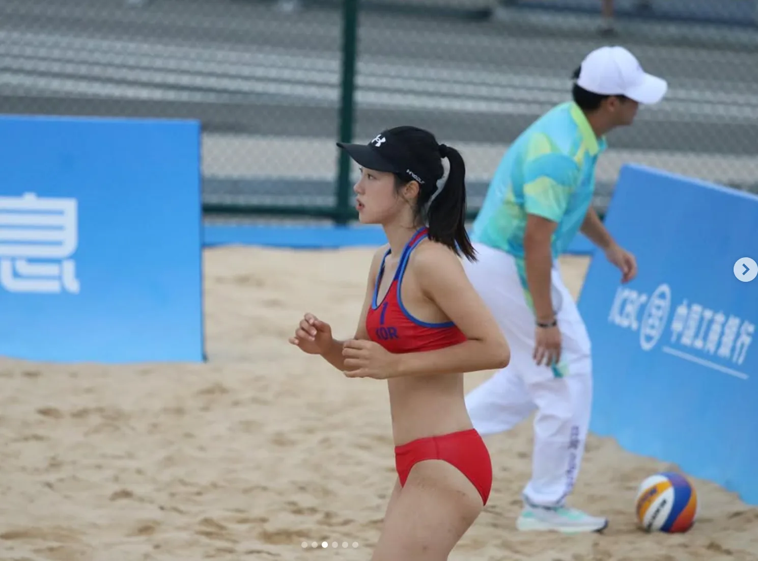 비치발리볼 신지은 근황: 아시안게임 첫 승부터 Y2K 사복 패션까지