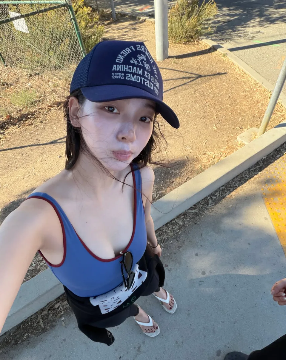에스파 카리나 서핑